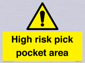 WV5332: High risk pick pocket area