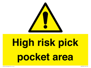 WV5332: High risk pick pocket area
