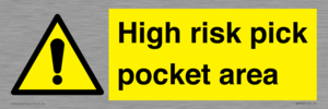 WV5332: High risk pick pocket area