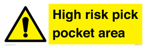 WV5332: High risk pick pocket area