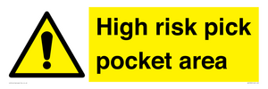 WV5332: High risk pick pocket area
