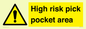 WV5332: High risk pick pocket area