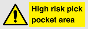 WV5332: High risk pick pocket area