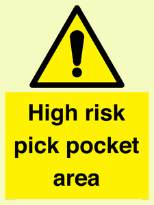 WV5332: High risk pick pocket area