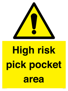 WV5332: High risk pick pocket area