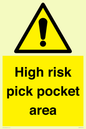 WV5332: High risk pick pocket area