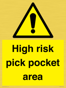 WV5332: High risk pick pocket area