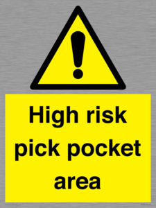 WV5332: High risk pick pocket area