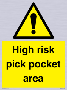 WV5332: High risk pick pocket area