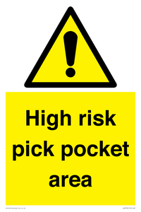 WV5332: High risk pick pocket area