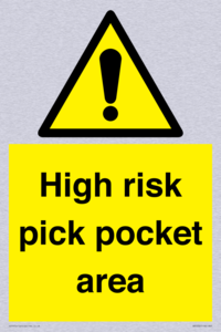 WV5332: High risk pick pocket area
