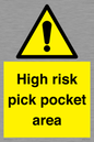 WV5332: High risk pick pocket area