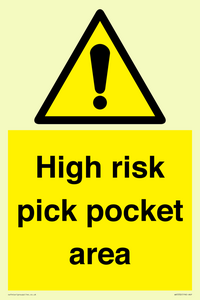 WV5332: High risk pick pocket area