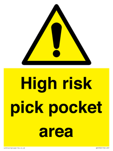 WV5332: High risk pick pocket area