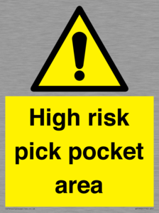 WV5332: High risk pick pocket area