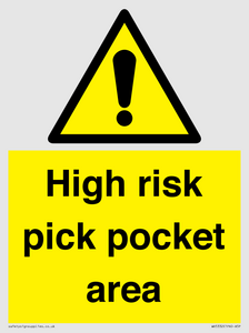 WV5332: High risk pick pocket area