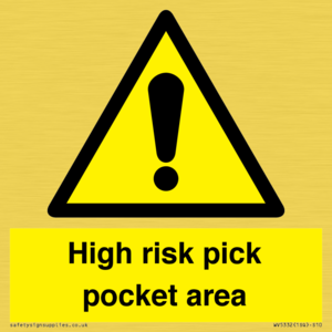 WV5332: High risk pick pocket area