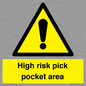 WV5332: High risk pick pocket area
