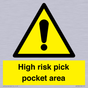 WV5332: High risk pick pocket area