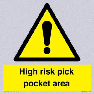 WV5332: High risk pick pocket area