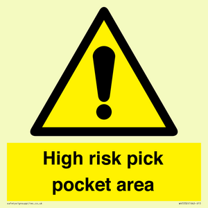 WV5332: High risk pick pocket area