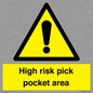 WV5332: High risk pick pocket area