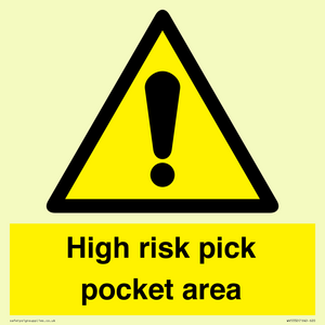 WV5332: High risk pick pocket area