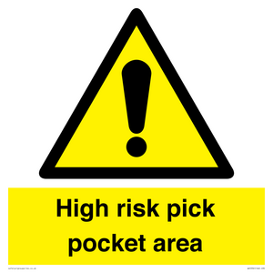WV5332: High risk pick pocket area