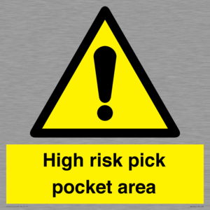 WV5332: High risk pick pocket area