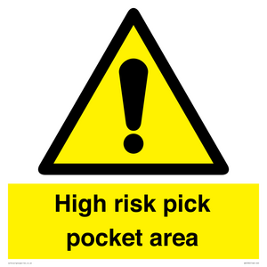 WV5332: High risk pick pocket area
