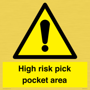 WV5332: High risk pick pocket area