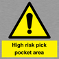 WV5332: High risk pick pocket area