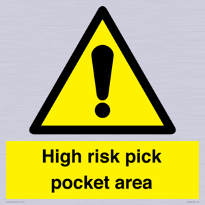 WV5332: High risk pick pocket area