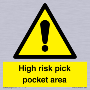 WV5332: High risk pick pocket area