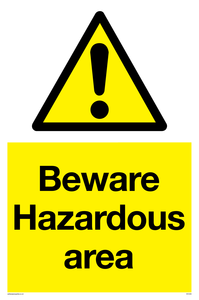 WV5336: Beware Hazardous area