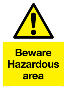 WV5336: Beware Hazardous area