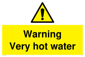 WV5359: Warning Very hot water