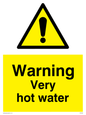 WV5359: Warning Very hot water