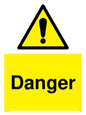 WV5364: General Danger sign
