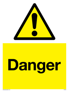 WV5364: General Danger sign