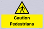 WV5366: Caution Pedestrians