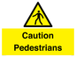 WV5366: Caution Pedestrians