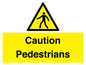 WV5366: Caution Pedestrians