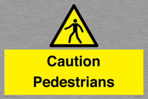 WV5366: Caution Pedestrians
