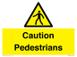 WV5366: Caution Pedestrians