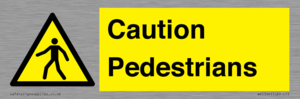 WV5366: Caution Pedestrians