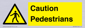 WV5366: Caution Pedestrians
