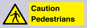 WV5366: Caution Pedestrians