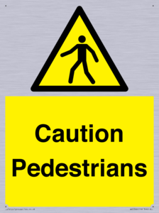WV5366: Caution Pedestrians