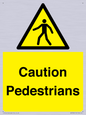 WV5366: Caution Pedestrians